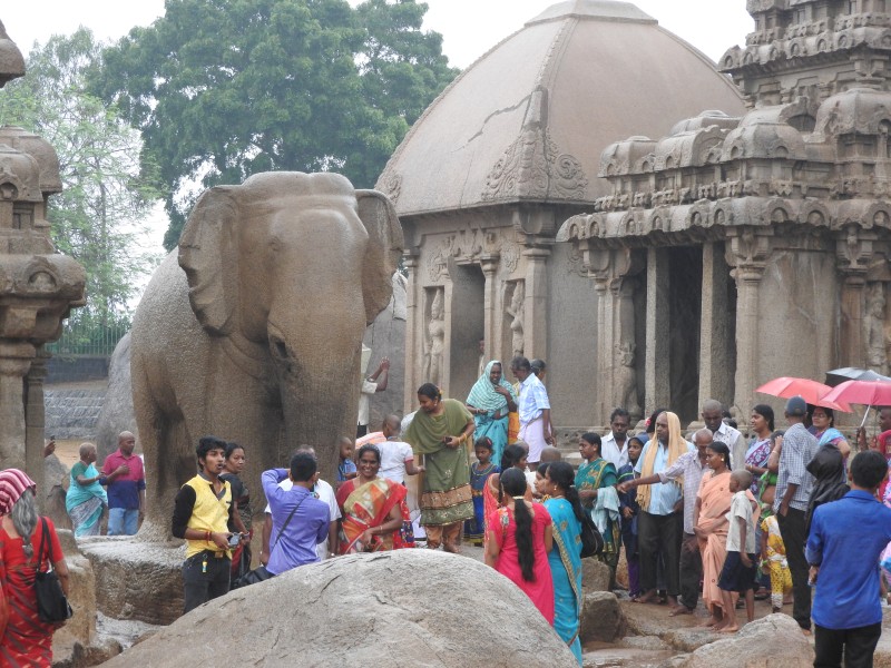 07 MAHABALIPURAM Five Ratha Temples (templi sulla spiaggia)